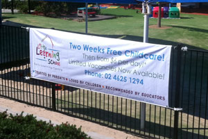 Visit our Banners & Flags category of signs