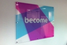 Acrylic Reception Panel Signs