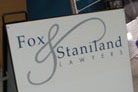 A-Frame with Whiteboard Space & Logo
