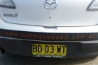 Website Address on Bumper Bar