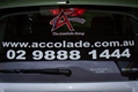 Vinyl Logo & Text on Rear Window