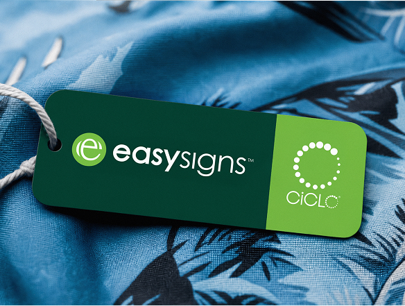 CiCLO fabric signage