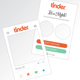 Tinder Selfie Cut-Out