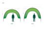 Arch Banner - Size Comparison