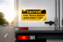 Yellow Economy Reflective Outdoor Custom Sticker