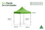 Aluminium 2m x 2m Pop Up Gazebo Measurements