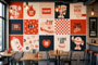 Large Format Wall Mural Self Adhesive Vinyl