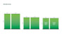 Luxury Pull Up Banner - Size Comparison