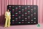 Straight Stretch Fabric Media Wall
