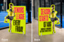 Cardboard Point of Sale Standee - Front and Back