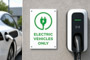 White High Quality Vinyl Parking Sign