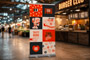 Premium Pull Up Banner with Silver Base