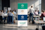 Premium Pull Up Banner with Silver Base