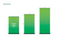 Premium Pull Up Banner - Size Comparison