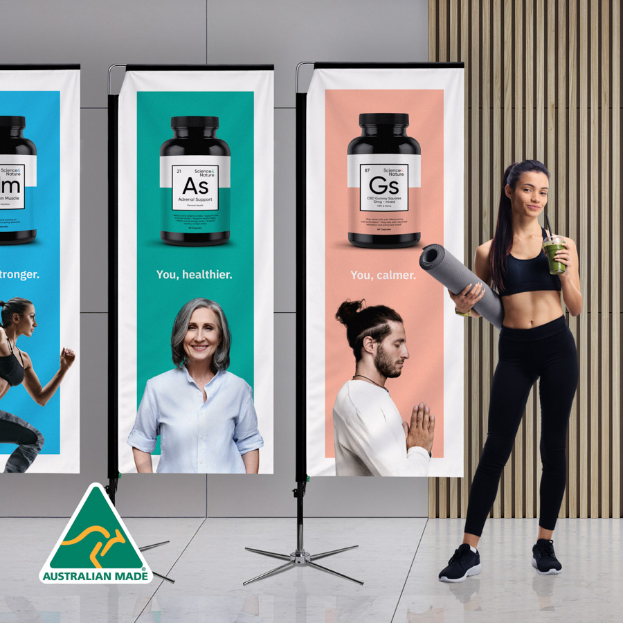 Rectangle Flags - Made in Australia