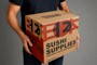 Shipping Box - Kraft Corrugated Cardboard