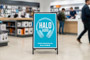 Signflute™ Insertable A-Frame Sandwich Board