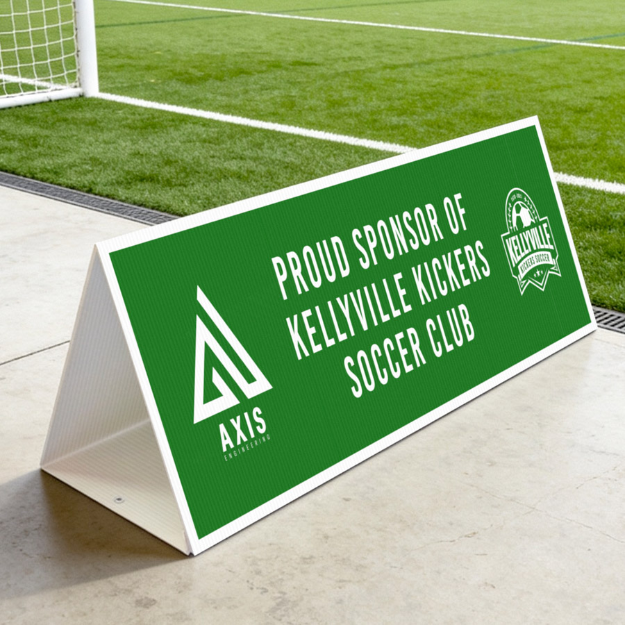 Signflute™ Triangle Signs
