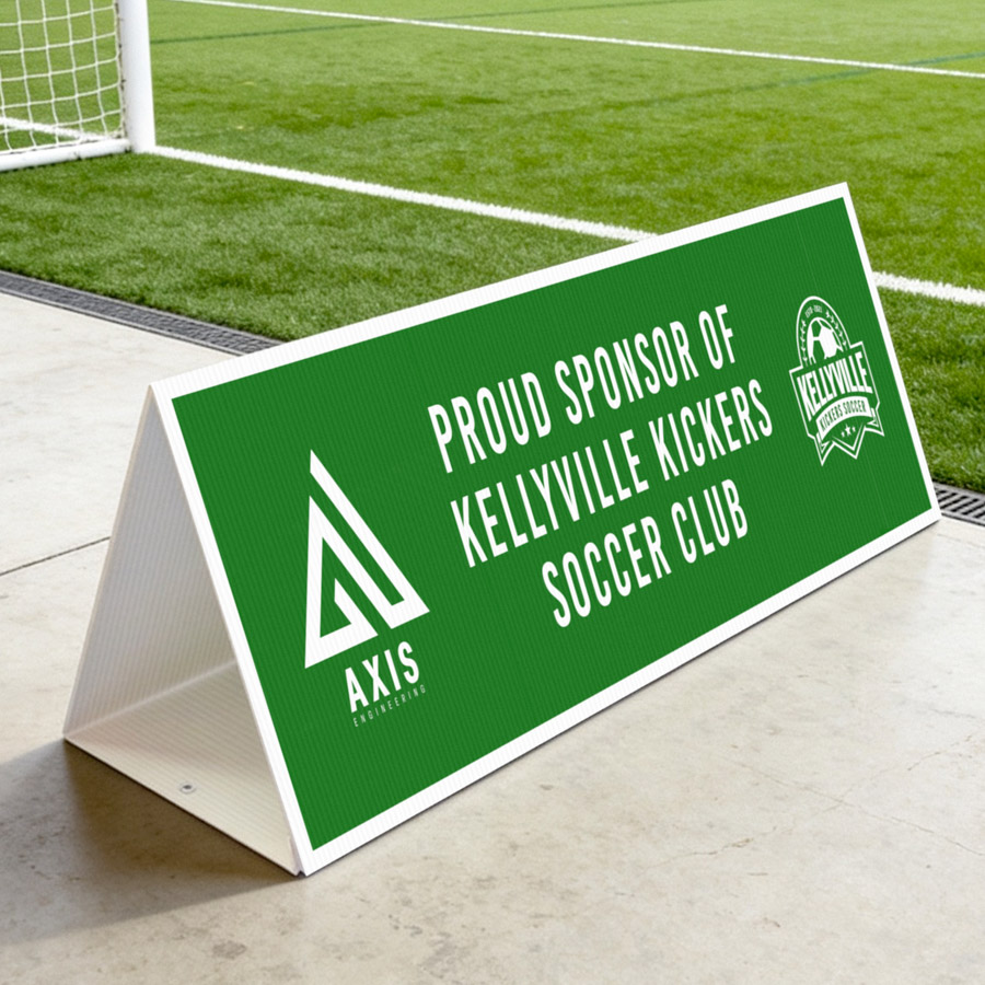 Signflute™ Triangle Signs