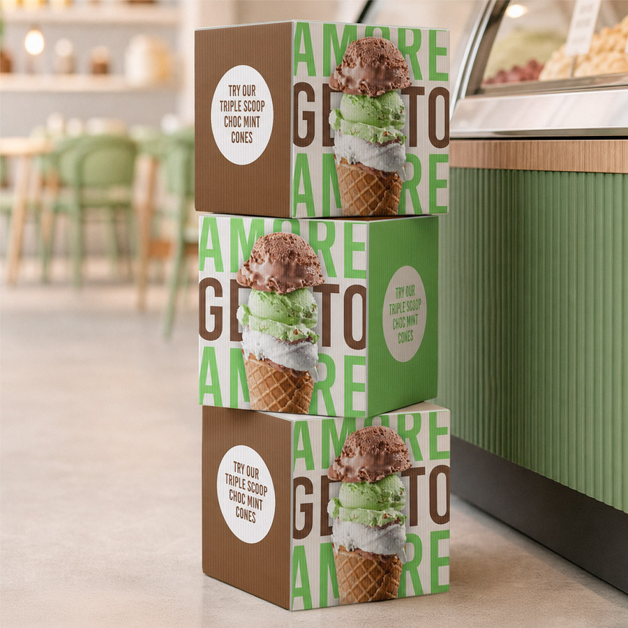 Signflute™ Stackable Cubes with Lid