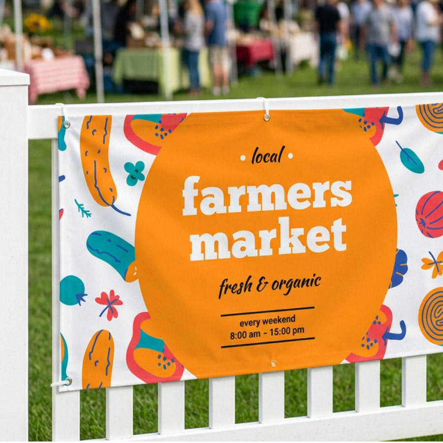 Vinyl Banner with Full Colour Print