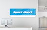 Acrylic Reception Sign - 1200mm W x 400mm H