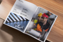 saddle-stiched custom printed booklet