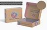 Custom Printed Mailer Box - Kraft - Double Sided Printing