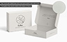 Custom Printed Mailer Box - White Clay Coat - Double Sided Printing