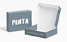 Custom Printed Mailer Box - White Clay Coat - Single Sided Printing