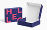 Custom Printed Mailer Box - White Clay Coat - Single Sided Printing