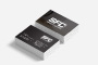 310gsm Essential Full Colour Double Sided Business Cards with Square Corners