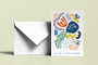 Greeting Cards - Outside and envelope 