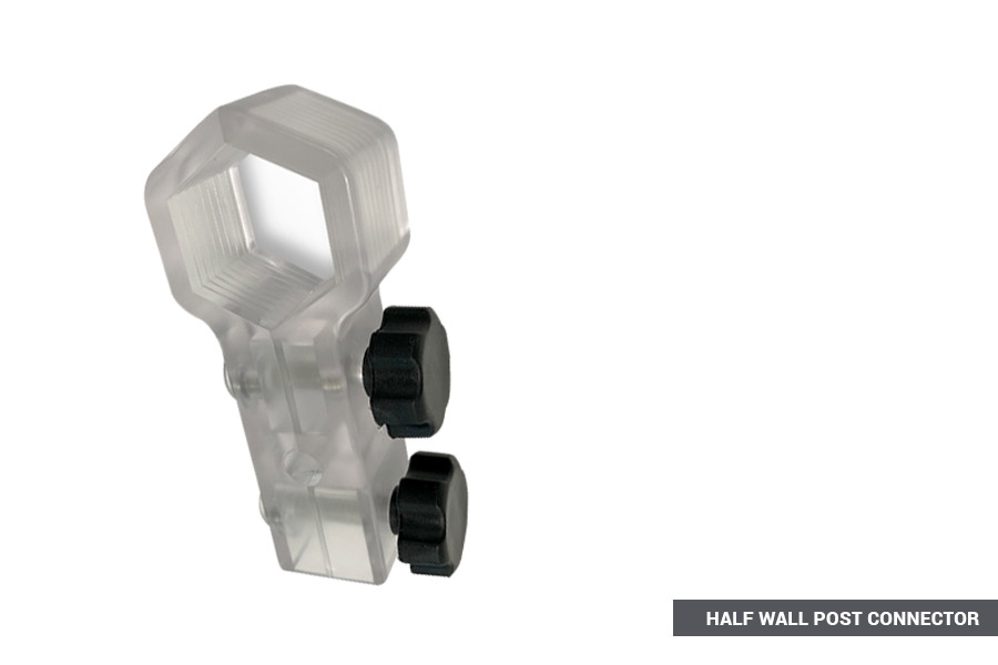 Half Wall Post Connector (Supplied With The Half Wall Support Kit)