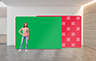 Green Screen Chroma Key Backdrop - 2950mm W x 2210mm H