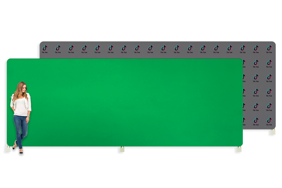 Green Screen Chroma Key Backdrop - 5940mm W x 2210mm H