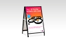 Signflute™ Insertable A-Frame Sandwich Board for Brand Advertising