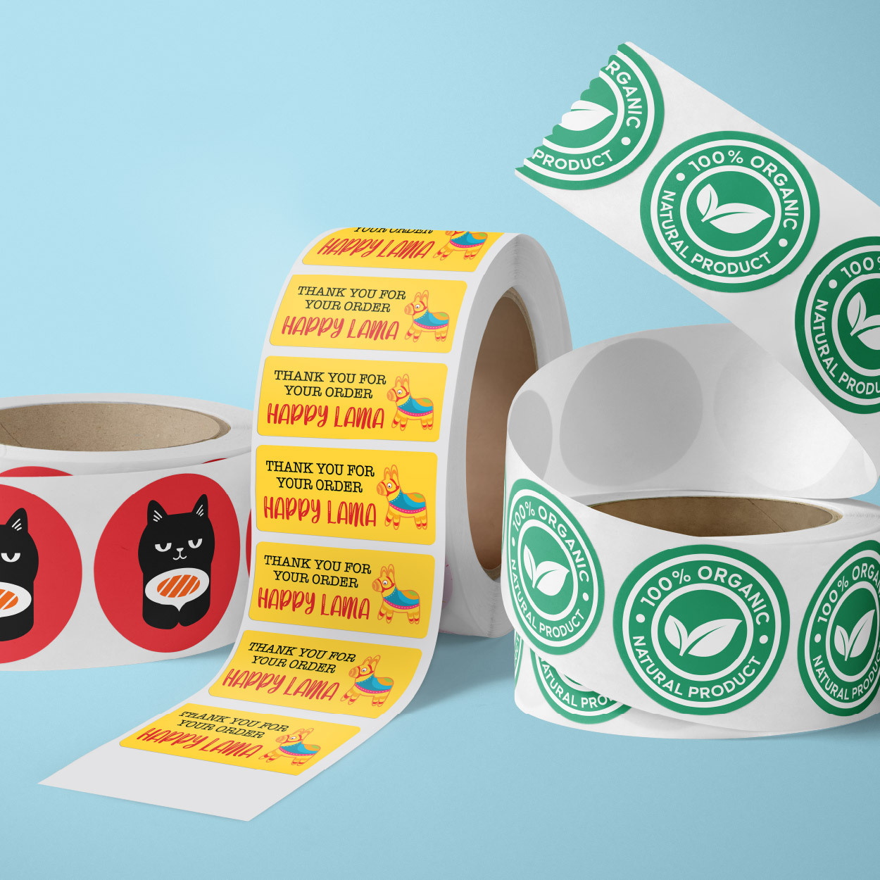 REDUCED PRICE MERCHANDISE LABELS - 1000 Per Roll - Black Oval Stickers By American Online Products
