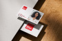 420gsm Luxury Full Colour Double Sided Business Cards with Square corners