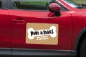 Car Magnets with Digital Print & Lamination