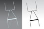Metal Ground Spikes - White & Black Options