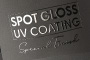 Spot Gloss UV Coating