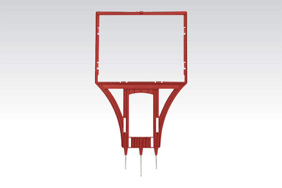 Realframe Sign Holders - Red