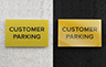 Premium Prismatic Yellow Reflective Material On Parking Signs