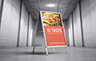 Changeable Snap A-frame Sandwich board