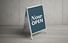 Changeable Snap A-frame Sandwich board