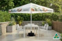 Full Colour Printed Market Umbrella with Heavy Duty Base and Water Bag