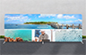 Straight Stretch Fabric Media Wall - 6000mm W x 2200mm H