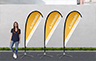 Teardrop Banners - Small