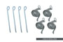Gazebo Accessories - Ropes & Pegs 4 Pack